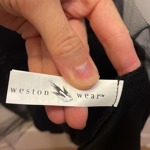 Like new! Anthropologie Weston wear Sparrow navy polka dot tulle dress - Picture 11 of 11